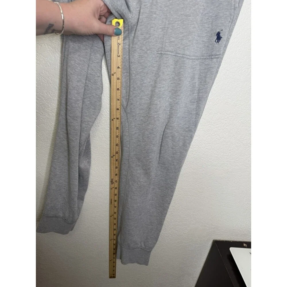 POLO Ralph Lauren Men’s Grey Sweat Pants Joggers Sz L Athletic Athleisure Gym
